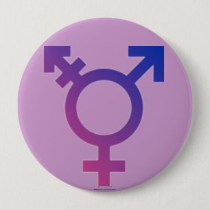Macaron Rond 10 Cm Égalité entre les sexes