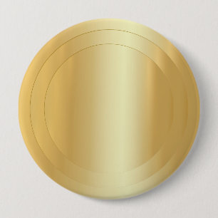 Macaron Rond 10 Cm Élégant Modèle d'or Blank Faux Ajouter votre te