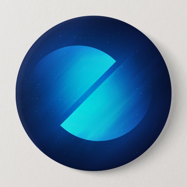 Macaron Rond 10 Cm Énorme, bouton rond de 4 pouces (Devant)