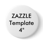 Énorme brosse à bouton rond 4 pouces personnalisée