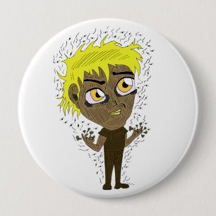 Macaron Rond 10 Cm Farty Fingers Chibi