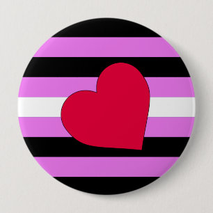MACARON ROND 10 CM FIERTÉ EN CUIR DE FILLE