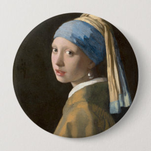 Macaron Rond 10 Cm Fille avec une oreille perle