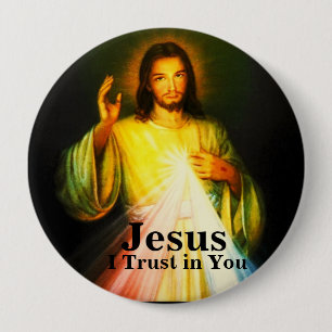 Macaron Rond 10 Cm Grand bouton rond d'Evangelization de DWMoM