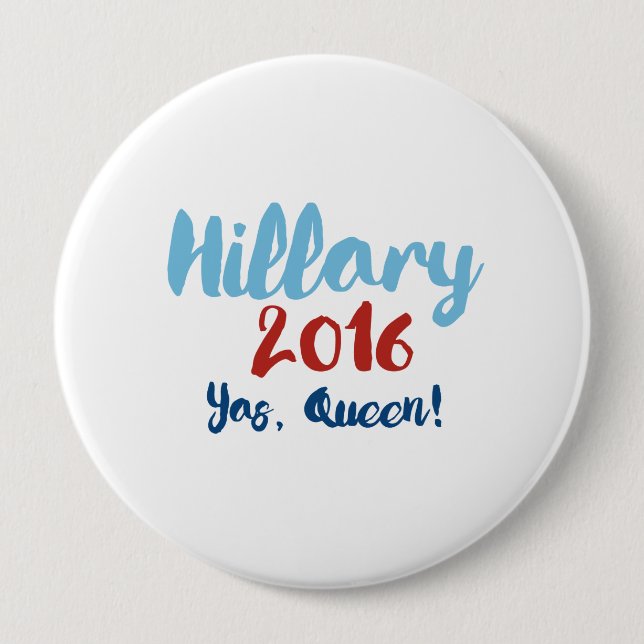 Macaron Rond 10 Cm Hillary 2016 - Reine de Yas - affiche de (Devant)