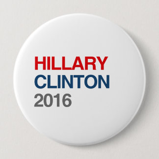 MACARON ROND 10 CM HILLARY CLINTON OBTENUE 2016