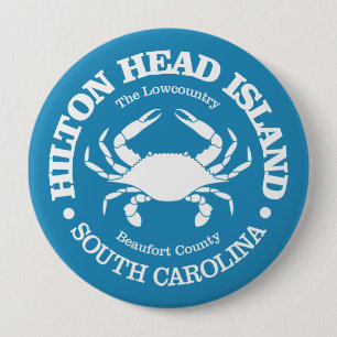 Macaron Rond 10 Cm Hilton Head Island (crabe)