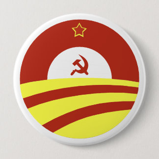 Macaron Rond 10 Cm Hussein Obama indique : Écartez la richesse