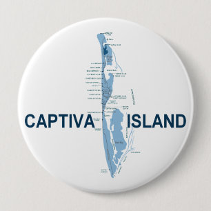Macaron Rond 10 Cm Île de Captiva