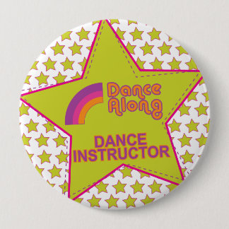Macaron Rond 10 Cm instructor_button de dancealong_star_dance