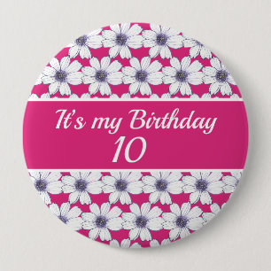 Macaron Rond 10 Cm It’s my Birthday Custom Birthday