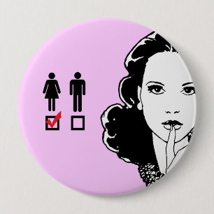MACARON ROND 10 CM J'AIME DES FILLES