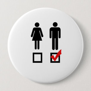 Macaron Rond 10 Cm J'aime des garçons