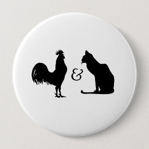 Macaron Rond 10 Cm J'aime tous les deux