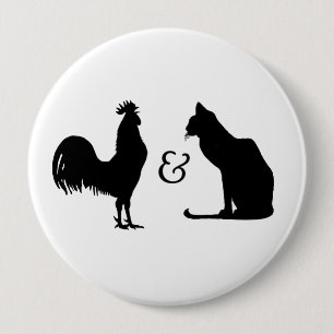 Macaron Rond 10 Cm J'aime tous les deux