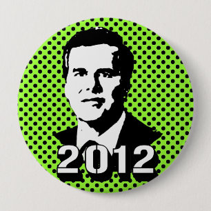 Macaron Rond 10 Cm Jeb Bush 2012