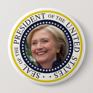 Macaron Rond 10 Cm Joint du Président des États-Unis