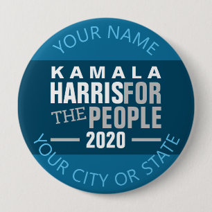 Macaron Rond 10 Cm Kamala Harris 2020 pour le vote de personnes
