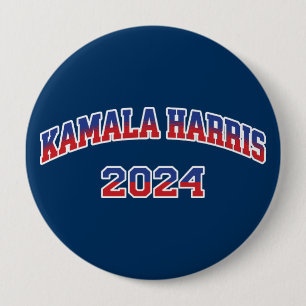 Macaron Rond 10 Cm Kamala Harris Pour Président 2024