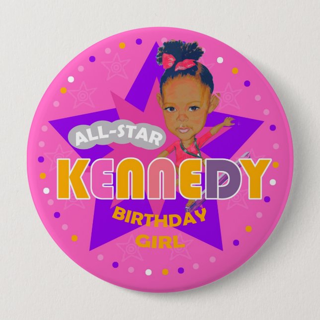 Macaron Rond 10 Cm kzazzle1 (Devant)