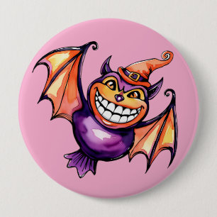 Macaron Rond 10 Cm La chauve-souris