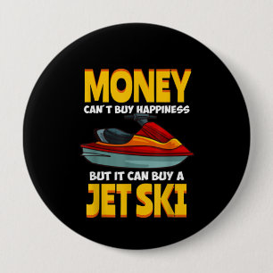 Macaron Rond 10 Cm L'argent ne peut pas acheter le bonheur mais il pe