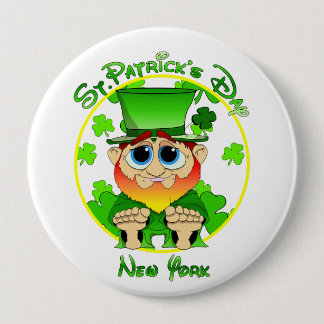 Macaron Rond 10 Cm Le jour New York de St Patrick