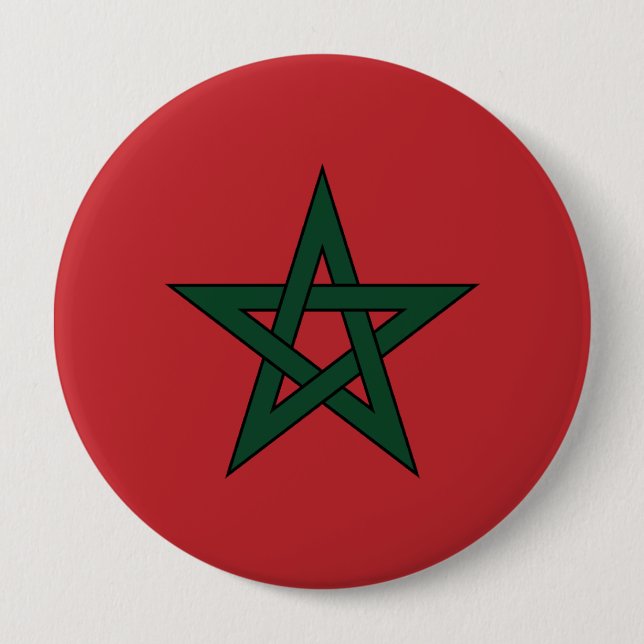 Macaron Rond 10 Cm Le Maroc (Devant)