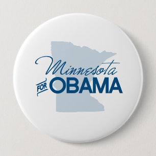 Macaron Rond 10 Cm Le Minnesota pour Obama.png