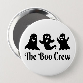 Macaron Rond 10 Cm L'équipe de fantômes d'Halloween The Boo Crew en n