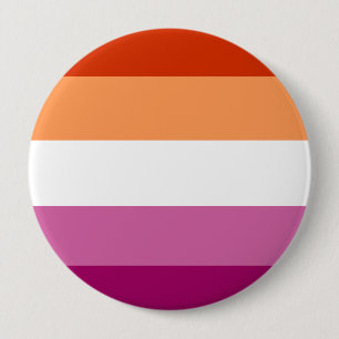 Macaron Rond 10 Cm Lesbian Flag