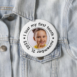 Macaron Rond 10 Cm Lost First Tooth Kid's Fun Award