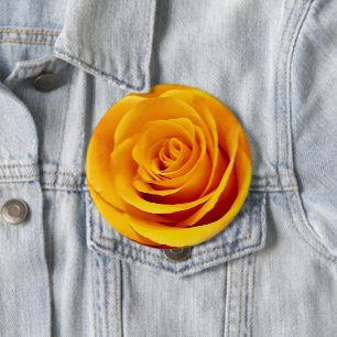 Macaron Rond 10 Cm Macro rose jaune
