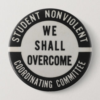 Macaron Rond 10 Cm marche sur le bouton de Washington 1963