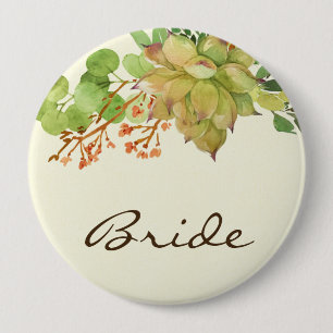 MACARON ROND 10 CM MARÉE DE COULEUR D'EAU FLORALE SUCCULTE CACTUS ORA
