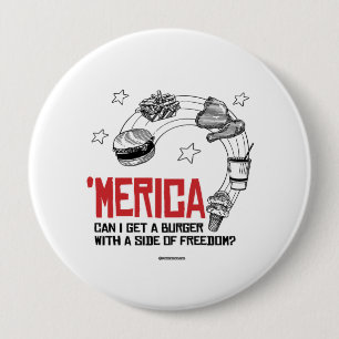 Macaron Rond 10 Cm Merica - Puis-je obtenir un hamburger avec un côté