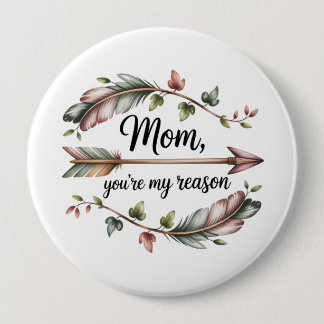 Macaron Rond 10 Cm Mom, You’re My Reason