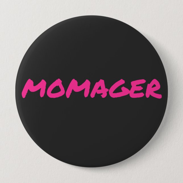 Macaron Rond 10 Cm Moment Pour Boss Lady Maman Momprenuer (Devant)
