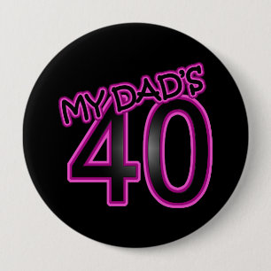 Macaron Rond 10 Cm Mon papa 40