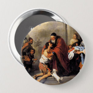 Macaron Rond 10 Cm Murillo -- Le Retour de l'Enfant Prodigue