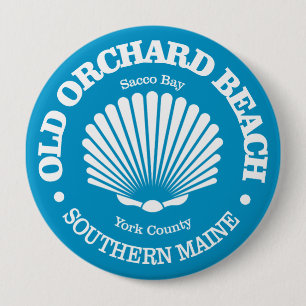 Macaron Rond 10 Cm Old Orchard Beach (coquillage)