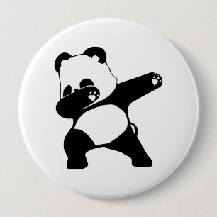 Macaron Rond 10 Cm Panda qui dab 