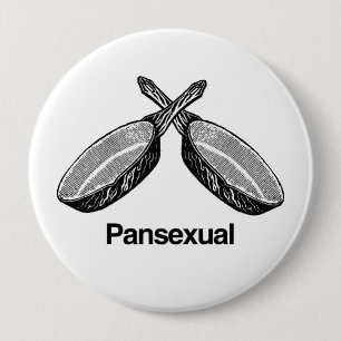 Macaron Rond 10 Cm Pansexuel -