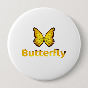 Macaron Rond 10 Cm Papillon