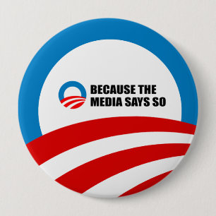 MACARON ROND 10 CM PARCE QUE LES MÉDIAS LE DISENT