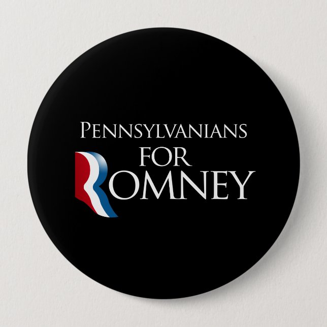 Macaron Rond 10 Cm Pennsylvaniens pour Romney - .png (Devant)