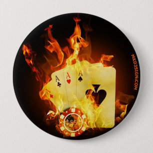 Macaron Rond 10 Cm Poker