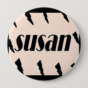 Macaron Rond 10 Cm Pour une fille nommée Susan