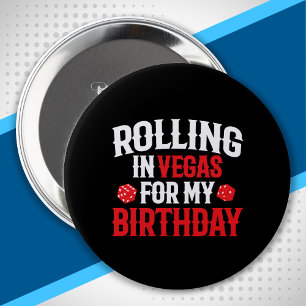 Macaron Rond 10 Cm Rolling in Vegas