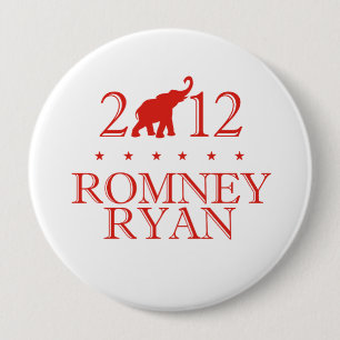 Macaron Rond 10 Cm ROMNEY RYAN 2012 RÉPUBLICAIN.png